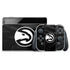 NBA Atlanta Hawks Black Animal Print Nintendo Switch OLED (2021) Skin