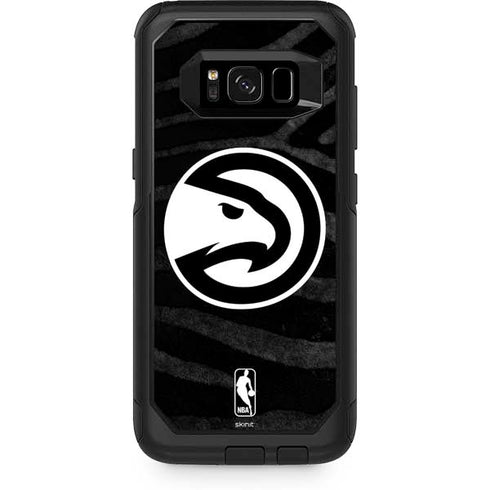 NBA Atlanta Hawks Black Animal Print Otterbox Commuter Galaxy Skin