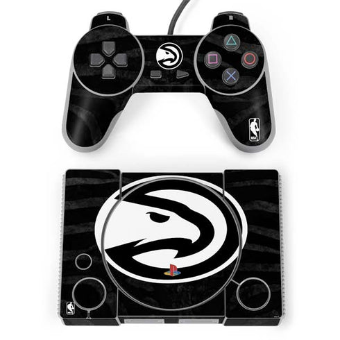 NBA Atlanta Hawks Black Animal Print PlayStation Classic Bundle Skin