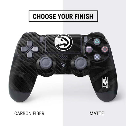 NBA Atlanta Hawks Black Animal Print PS4 Controller Skin