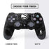 NBA Atlanta Hawks Black Animal Print PS4 Controller Skin