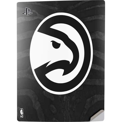 NBA Atlanta Hawks Black Animal Print PS5 Digital Edition Console Skin