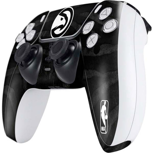 NBA Atlanta Hawks Black Animal Print PS5 Controller Skin
