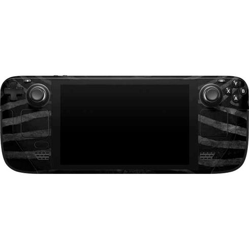 NBA Atlanta Hawks Black Animal Print Steam Deck Handheld Gaming Computer Skin