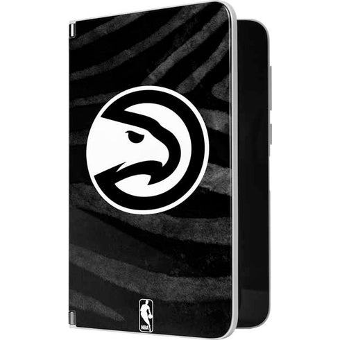 NBA Atlanta Hawks Black Animal Print Surface Duo Skin