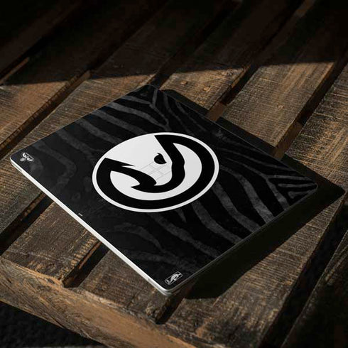 NBA Atlanta Hawks Black Animal Print Surface Laptop 2 Skin