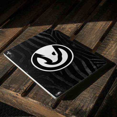 NBA Atlanta Hawks Black Animal Print Surface Laptop 3 13.5in Skin