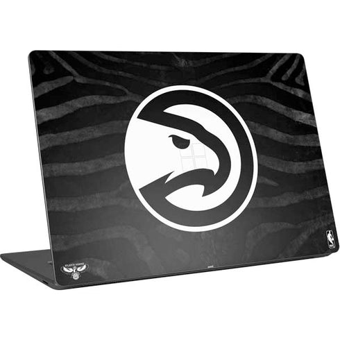 NBA Atlanta Hawks Black Animal Print Surface Laptop 4 15in Skin