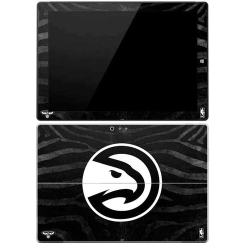 NBA Atlanta Hawks Black Animal Print Surface Pro 3 Skin
