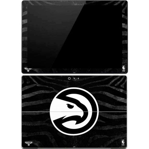 NBA Atlanta Hawks Black Animal Print Surface Pro 4 Skin