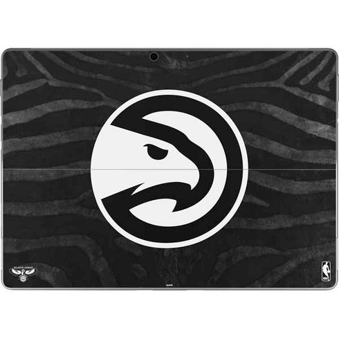 NBA Atlanta Hawks Black Animal Print Surface Pro 9 Skin