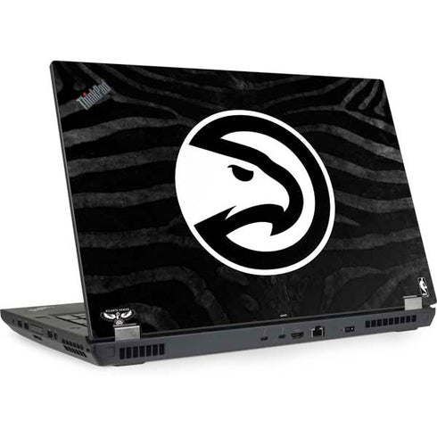 NBA Atlanta Hawks Black Animal Print Lenovo ThinkPad Skin