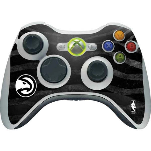 NBA Atlanta Hawks Black Animal Print Xbox 360 Wireless Controller Skin
