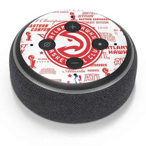 NBA Atlanta Hawks Blast Amazon Echo Dot Skin