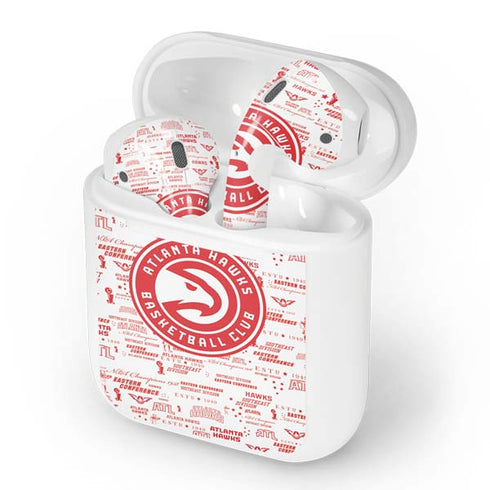 NBA Atlanta Hawks Blast Apple AirPods Skin