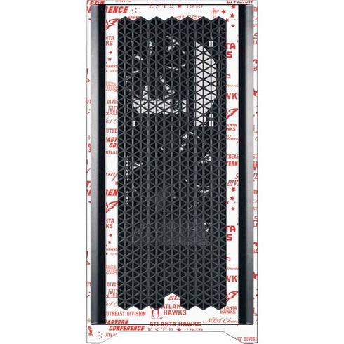 NBA Atlanta Hawks Blast Corsair 4000D Tempered Glass Mid-Tower ATX Case Skin