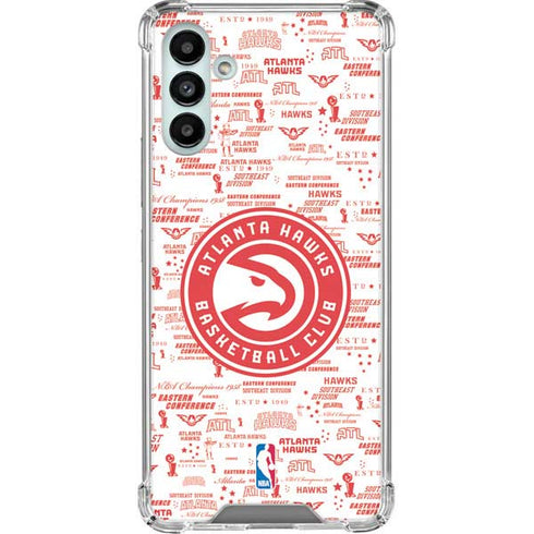 NBA Atlanta Hawks Blast Galaxy A13 5G Clear Case