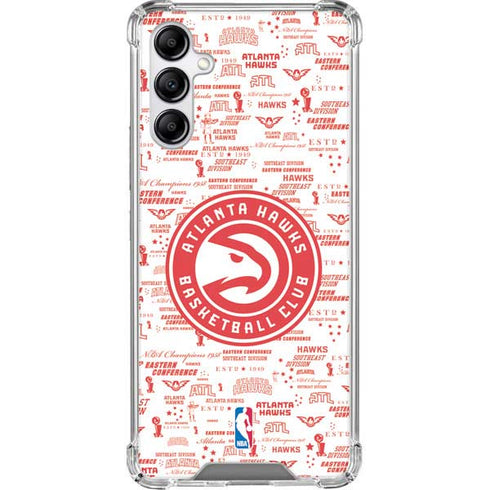 NBA Atlanta Hawks Blast Galaxy A14 5G Clear Case