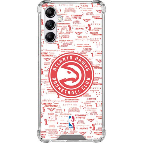 NBA Atlanta Hawks Blast Galaxy A15 5G Clear Case