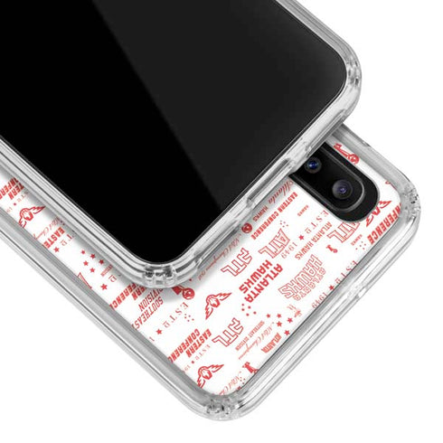 NBA Atlanta Hawks Blast Galaxy A30 Clear Case