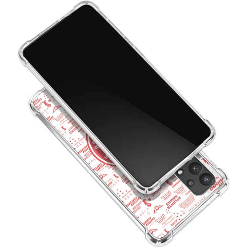 NBA Atlanta Hawks Blast Galaxy A32 5G Clear Case