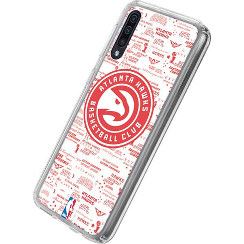 NBA Atlanta Hawks Blast Galaxy A50 Clear Case