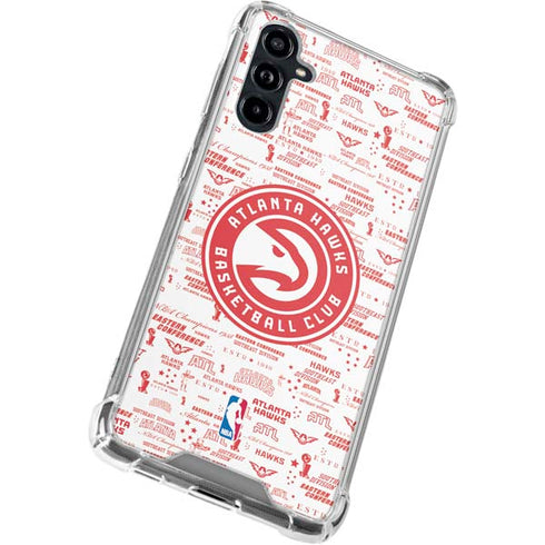 NBA Atlanta Hawks Blast Galaxy A54 5G Clear Case
