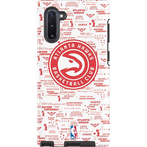 NBA Atlanta Hawks Blast Galaxy Note 10 Pro Case