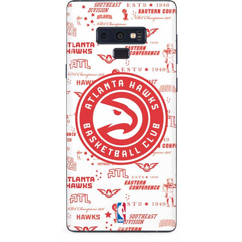 NBA Atlanta Hawks Blast Galaxy Note 9 Skin