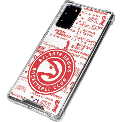 NBA Atlanta Hawks Blast Galaxy Note20 5G Clear Case