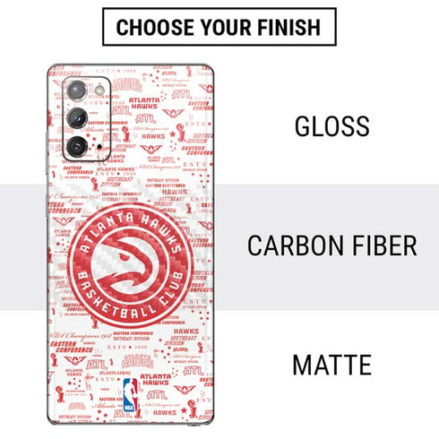 NBA Atlanta Hawks Blast Galaxy Note20 5G Skin