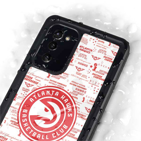 NBA Atlanta Hawks Blast Galaxy Note20 5G Waterproof Case
