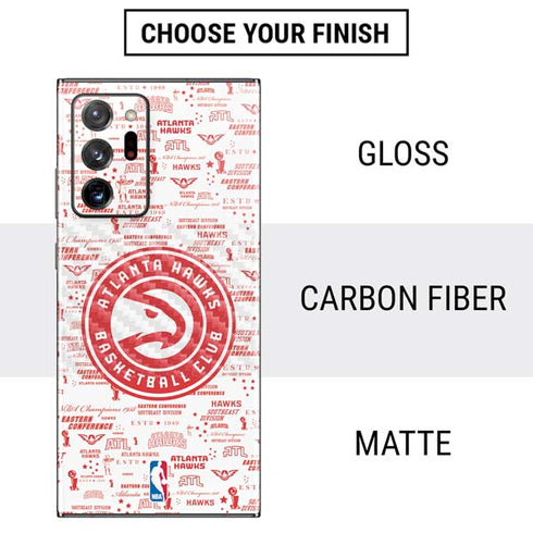 NBA Atlanta Hawks Blast Galaxy Note20 Ultra 5G Skin