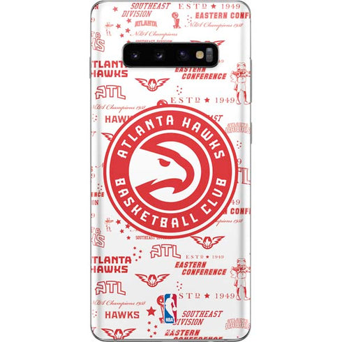 NBA Atlanta Hawks Blast Galaxy S10 Plus Skin