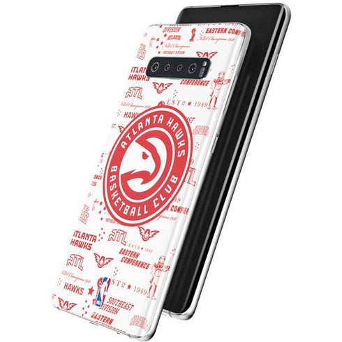 NBA Atlanta Hawks Blast Galaxy S10 Plus Skin