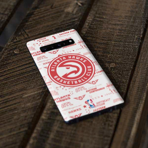 NBA Atlanta Hawks Blast Galaxy S10 Plus Skin