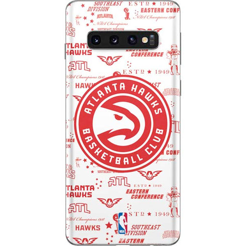 NBA Atlanta Hawks Blast Galaxy S10 Skin
