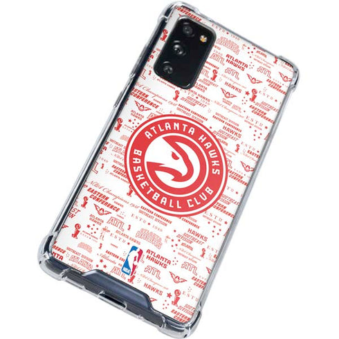 NBA Atlanta Hawks Blast Galaxy S20 FE Clear Case