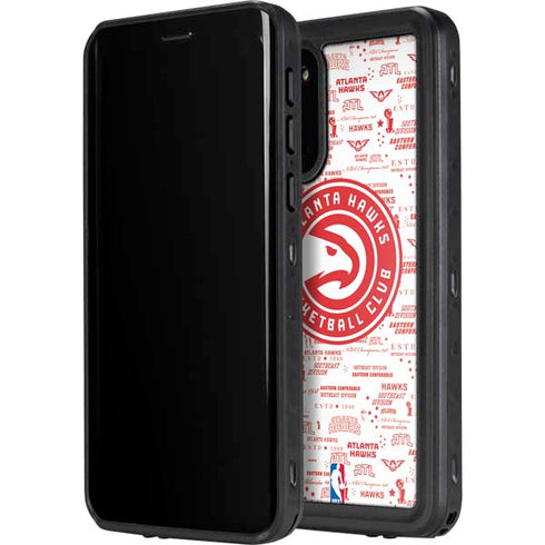 NBA Atlanta Hawks Blast Galaxy S20 Waterproof Case