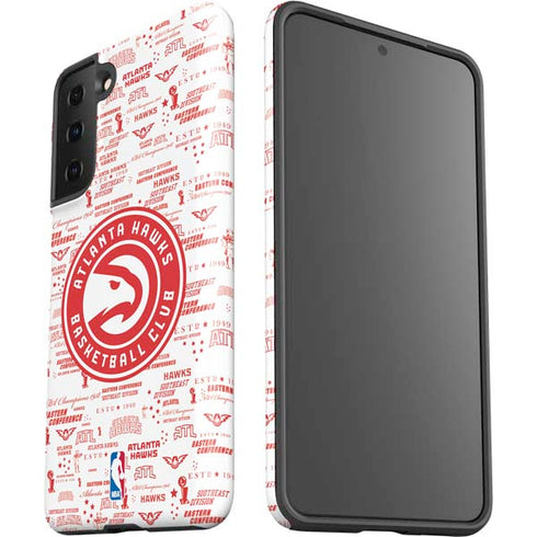 NBA Atlanta Hawks Blast Galaxy S21 FE Pro Case