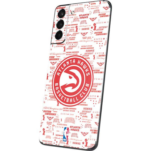 NBA Atlanta Hawks Blast Galaxy S21 Plus 5G Skin