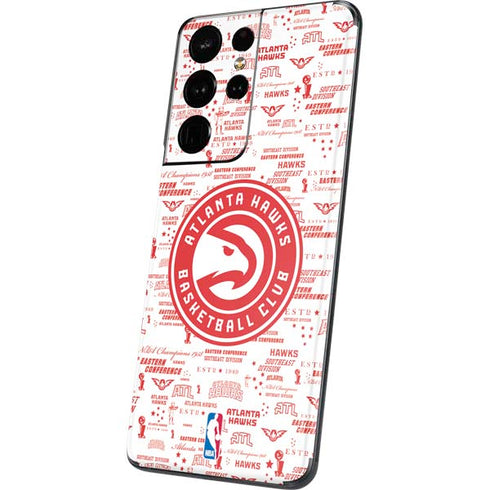 NBA Atlanta Hawks Blast Galaxy S21 Ultra 5G Skin
