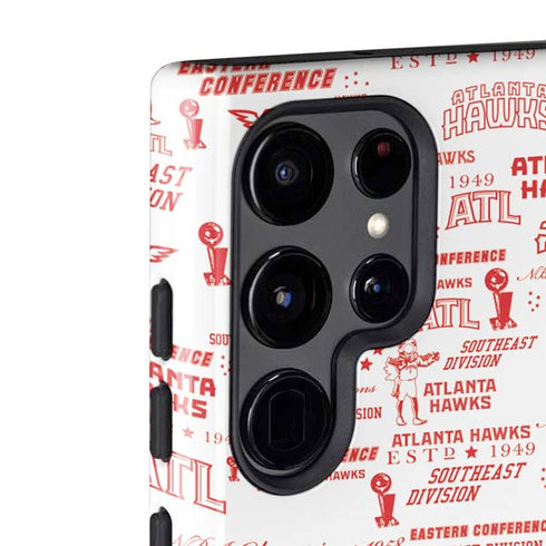 NBA Atlanta Hawks Blast Galaxy S22 Ultra Pro Case