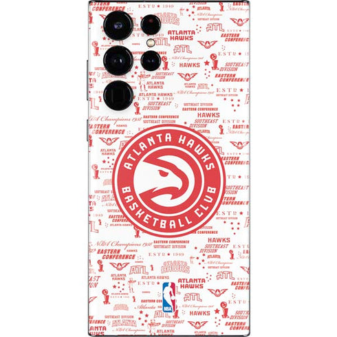 NBA Atlanta Hawks Blast Galaxy S22 Ultra Skin