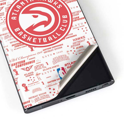 NBA Atlanta Hawks Blast Galaxy S22 Ultra Skin