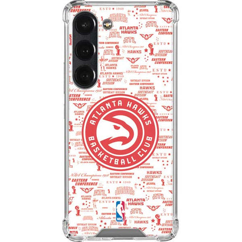 NBA Atlanta Hawks Blast Galaxy S23 Clear Case