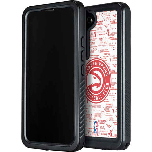 NBA Atlanta Hawks Blast Galaxy S23 Waterproof Case