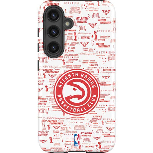 NBA Atlanta Hawks Blast Galaxy S24 Plus Impact Case