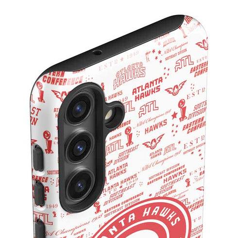NBA Atlanta Hawks Blast Galaxy S24 Plus Impact Case