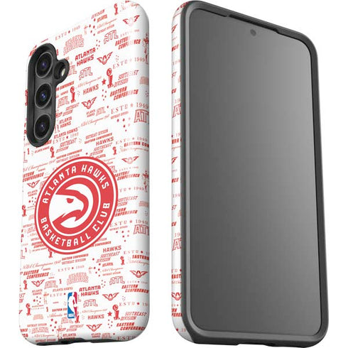 NBA Atlanta Hawks Blast Galaxy S24 Plus Impact Case